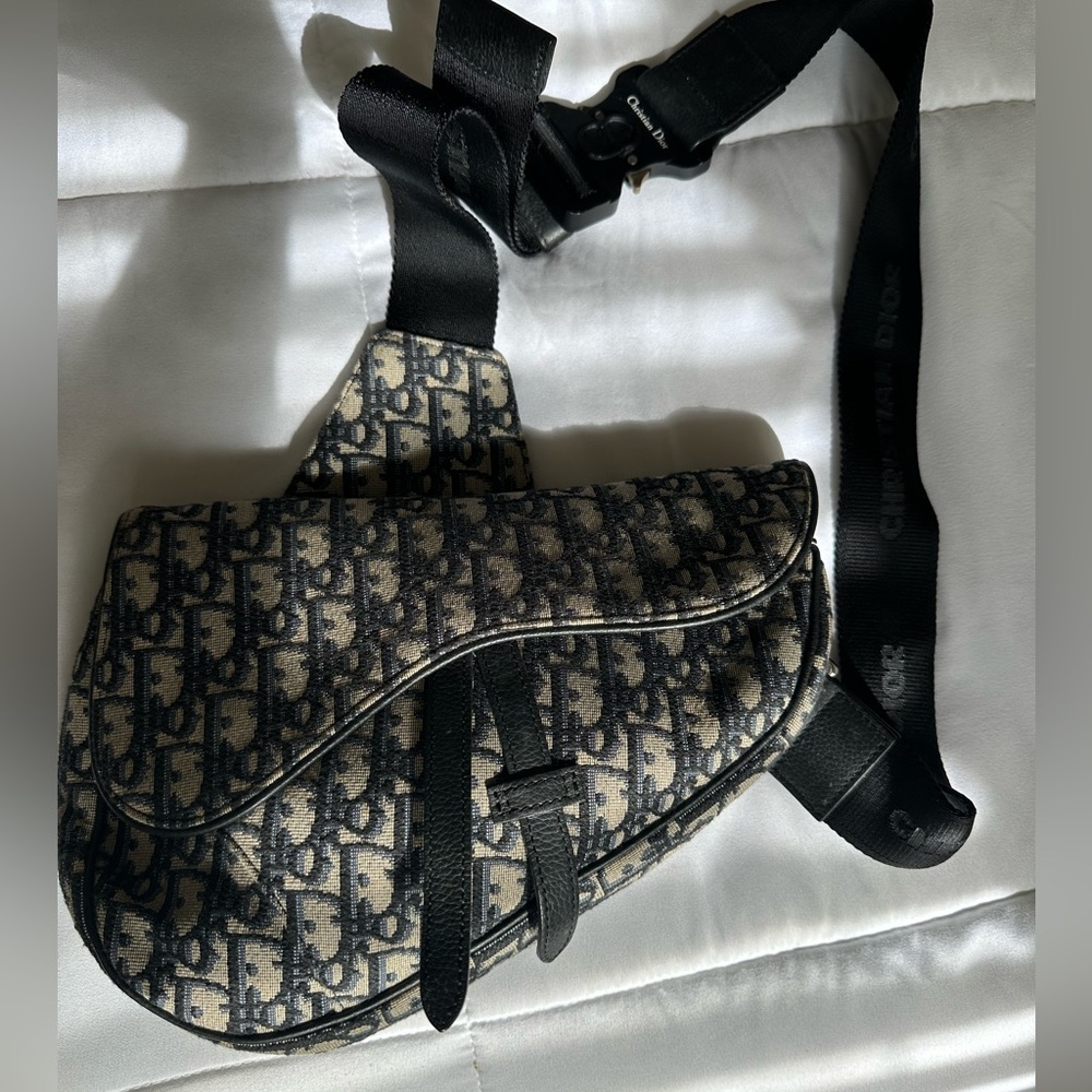 Authentic Christian Dior Saddle bag